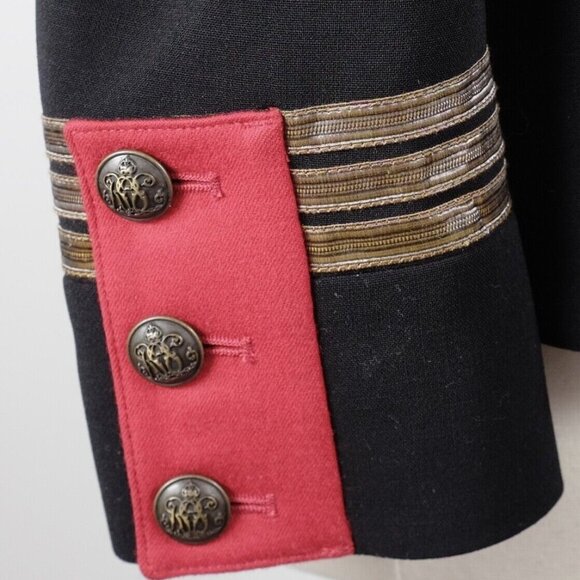 Ralph Lauren Purple Label Collection jacket 6 officers black Wilmington - Picture 10 of 14